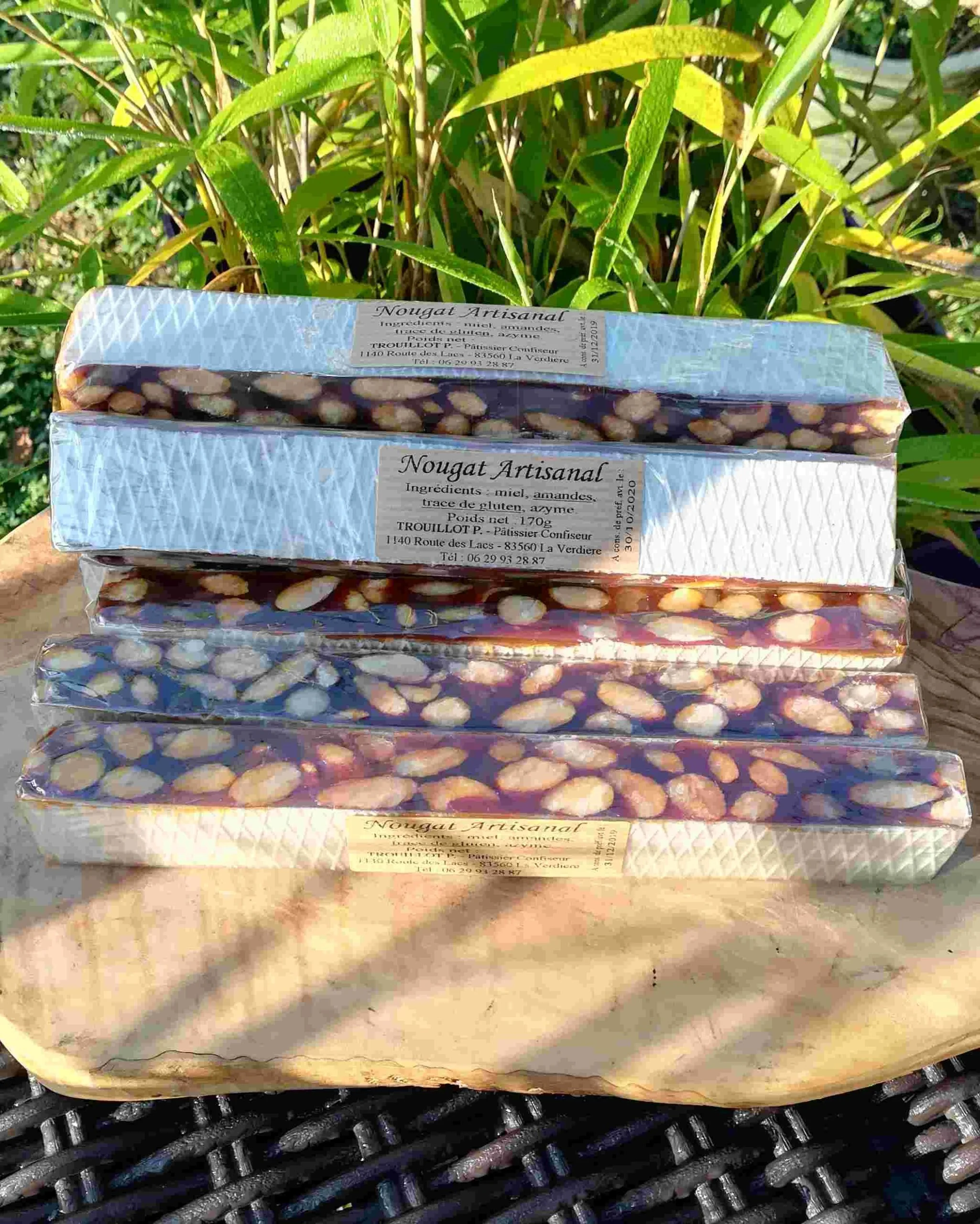Barre de 170gr. Nougat Noir