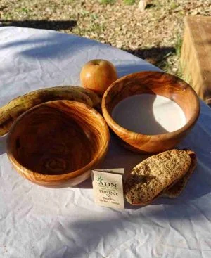 Bol en Bois d'Olivier