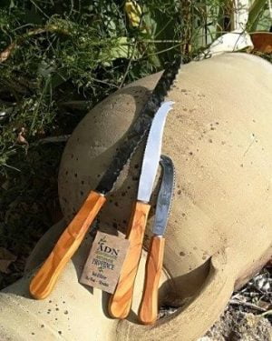 Couteau à pain en Bois d'Olivier