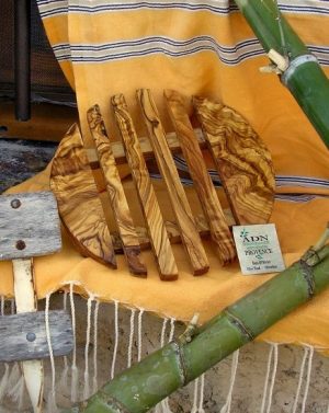 Dessous de plat en Bois d'Olivier