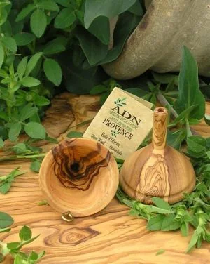 Entonnoir en Bois d'Olivier petit modèle