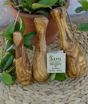 Pilon en Bois d'Olivier 15 cm