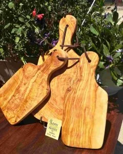 Planche à Persil Trio en Bois d'Olivier