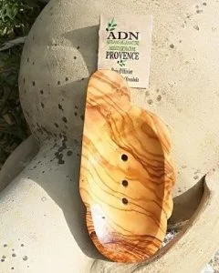 Porte savon en Bois d'Olivier