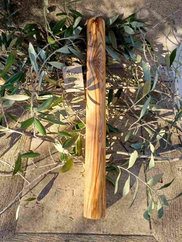 Rouleau à Pâtisserie Double Tête En Bois De Hêtre - 2 En 1 - Pour Pizza, Biscuits, Pâte à Tarte - 17,5 Cm